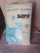 podkłady higieniczne Seni Soft Super 5 szt wymiar 90x60cm 