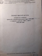Instrukcja dokumentacja DTR transformator ETD250