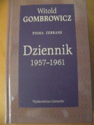 DZIENNIK 1957-1961, WITOLD GOMBROWICZ