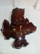 Zegar ze starodawnego drewna z VIII w.! Certyfikat Nowa Zelandia