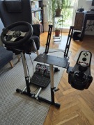 Kierownica Logitech g27 + shifter + samodzielny stojak