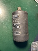 Elektrmechaniczna przetwornica wirowa PAG-1F lotnicza 36V 400 Hz uszkodzona