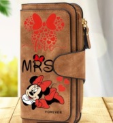 Disney Portfel damski Pojemny. Monety, banknoty i karty Nowy