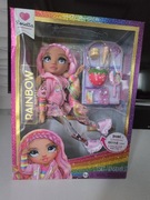 RAINBOW HIGH SPARKLE & SHINE LALKA ROSETTA MODOWA RÓŻOWA AKCESORIA