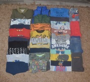 Zestaw 34szt Ubranek dla chłopca rozm.86