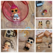 LOL Lils laleczki shimonkey makeover unikat winter