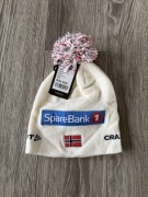 Nowa z metką Czapka zimowa narciarska norweska Craft z pomponem