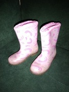 Kalosze dziecięce różowe, gwiazdki rozmiar 30 Wojtylko