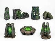 Wh40k Necrons Scatter Terrain Tereny 7szt.