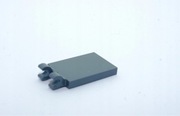 lego 30350 płytka zaczepy ciemny szary gray dark