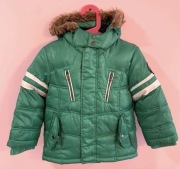 Zielona kurtka Marks&Spencer rozmiar 2/3 lata