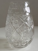 Wazon kryształowy duży kryształ vintage 