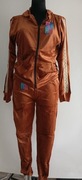 Dres z cienkiego weluru M/L