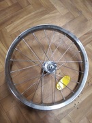 Koło rowerowe 16 cali przednie przód oś 10 mm