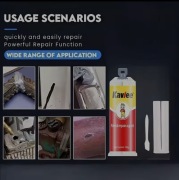 Klej Żel do naprawy metalu Odporny na ciepło 