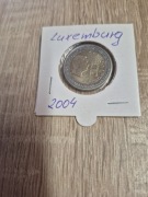 MONETA 2 EURO 2004 LUXEMBURG stan 1
