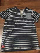 T-shirt męski w paski 
