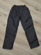 DIDRIKSONS czarne spodnie wodoodporne ortalionowe unisex_ M