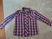 Koszula z długim rękawem bawełniana 128