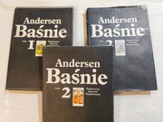 Andersen BAŚNIE 3 TOMY format A4 twarda oprawa 680stron
