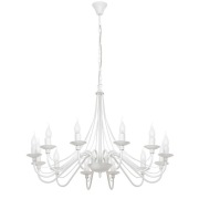 Żyrandol, lampa wisząca Róża Prowansalska 12 Aldex