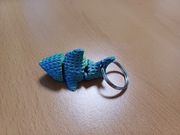 Brelok wydruk z drukarki 3D