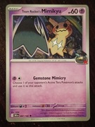 Team Rocket's Mimikyu 087/182 Karta POKEMON TCG Scarlet & Violet DR