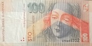 Słowacja - 100 koron - 1996r. 