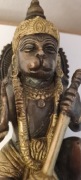 Hanuman..Tybetańska figurka vintage. Brąz.