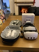 Meta Quest 3 512 GB, pasek BOBOVR z dodatkową baterią i etui