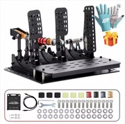 Simruito pedały simracing. Sprzęgło, gaz, hamulec, backplate + gratis