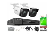Hikvision / HiLook + 2 KAMERY 2Mpx IP POE + 1TB
