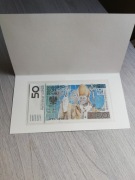 Banknot kolekcjonerski 50 zł NBP, Jan Paweł II, rok 2005, JP0079268