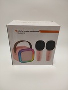 Karaoke zestaw 2 mikrofony + głośnik