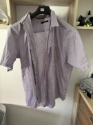 Męska koszula w kratkę 44 xxl