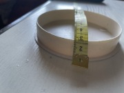 Dekiel rury kanalizacyjnej lub rynny średnicy 110mm