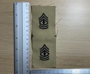 Naszywka - US Army - First Sergeant E-8 (1SG) (DCU) - para