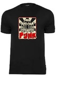 Koszulka z nadrukiem "Punk i czaszka"... nowa