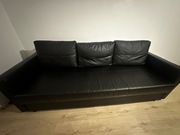 FRIHETEN Rozkładana sofa 3-osobowa, Bomstad czarny
