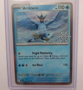 Karta Pokémon JTG 032/159 – Articuno Holiday Calendar 2025 Snowflake Stamp
