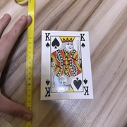 Ogromne karty do gry - pełna talia 54 karty