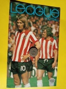 Magazyn liga angielska plakat Arsenal Londyn 1972