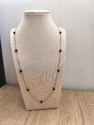 Łańcuszek z szungitem 