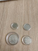 4 monety z okresu Międzywojennego