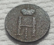 rosja Mikołaj I Holstein-Gottorp-Romanow Dienieżka 1/2 kopiejki 1852 C#148