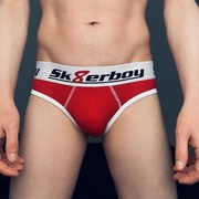 Sk8erboy Mesh Backless Brief Red L