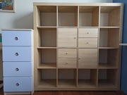 duży regał KALLAX IKEA