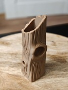 Zestaw Wazonów „Leśny Duet” – Tekstura Kory