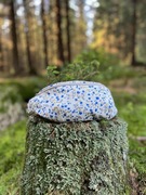 Nerka w niezapominajki 100% len, lniana, handmade