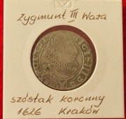 Zygmunt III Waza szóstak koronny 1626 Kraków